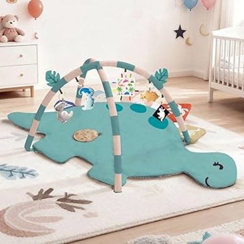 Baby/Infant Tummy Time Dino Gym