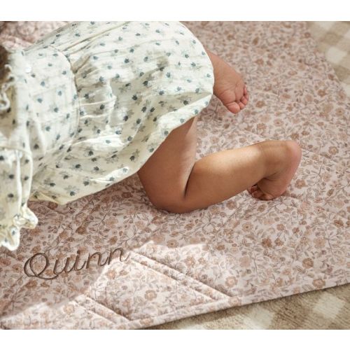 Rylee + Cru Wildflower Organic Muslin Baby Blanket