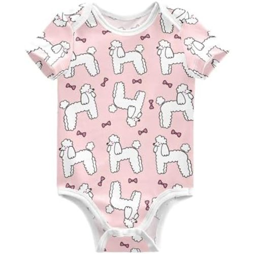 vvfelixl Dachshund Dog Baby Clothes for Boy Girl,Baby One-Piece Bodysuit for 0-24 Months,Short Sleeve