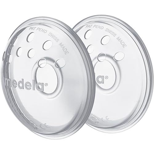 Medela SoftShells Breast Shells for Flat or Inverted Nipples, Discreet Breast Shells for Your Unique Body, Flexible and Easy to Wear, Made Without BPA