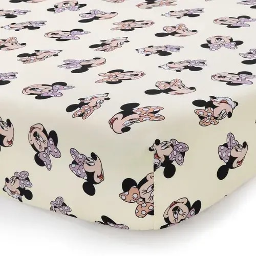 Disney - Cot Fitted Sheet Minnie Mouse