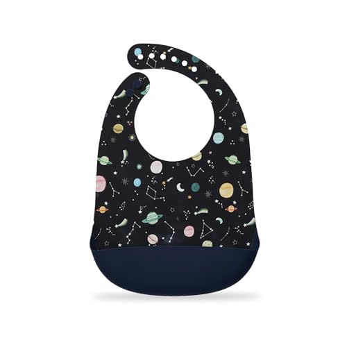 Loulou Lollipop Soft, Waterproof Silicone Feeding Bib for Babies and Toddlers