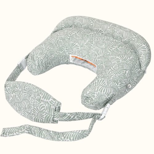 Boppy Complete Nursing Pillow in Sage, 2-in-1 Feeding Pillow with Bolster & Belt