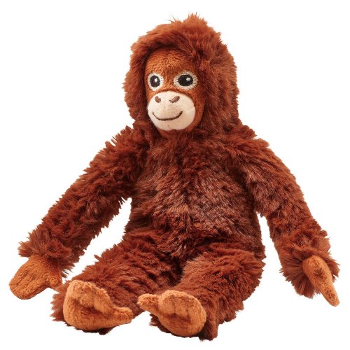 DJUNGELSKOG Soft toy - mini/orangutan 7 ¾ "
