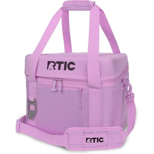 RTIC 15 Can Everyday Cooler, Soft Sided Portable Insulated Cooling for Lunch, Beach, Drink, Beverage, Travel, Camping, Picnic, for Men and Women