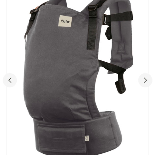 Graphite - Cotton Free-to-Grow Baby Carrier – Baby Tula US