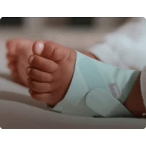 Bedtime Blue Fabric Sock