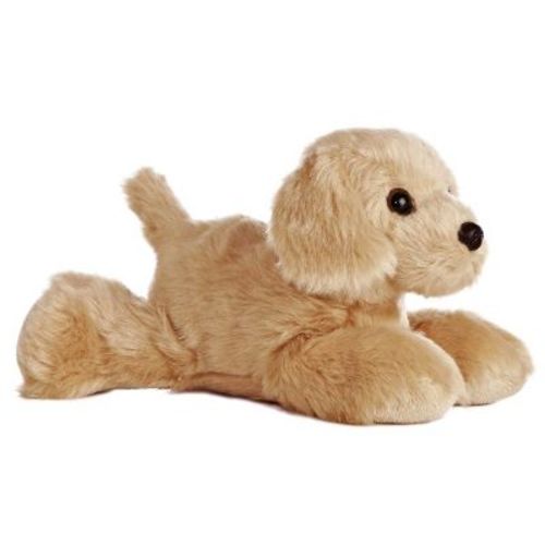 Aurora Small Golden Mini Flopsie Adorable Stuffed Animal Brown 8"