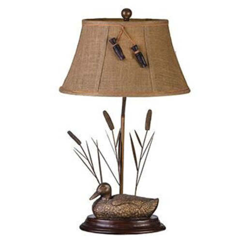 Antique Mallard Table Lamp