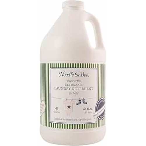 Amazon.com: Noodle & Boo Baby Laundry Essentials Ultra-Safe Laundry Detergent, Fragrance Free, 64 Fl Oz (Pack of 1) : Health & Household