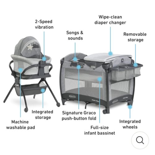 Graco® Pack ‘n Play® Day2Dream™ Bassinet Deluxe Playard