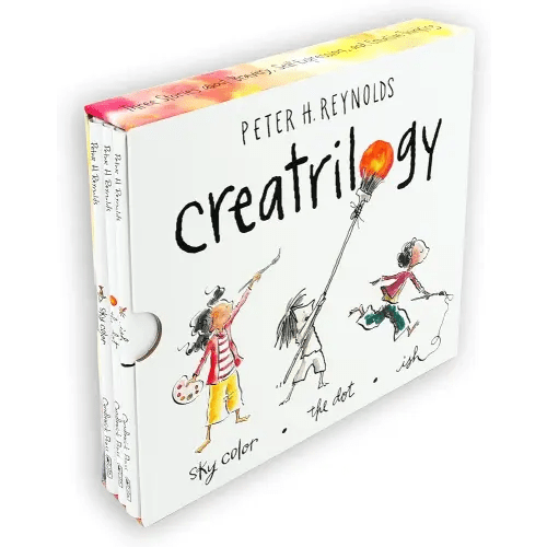 Peter Reynolds Creatrilogy Box Set (Dot, Ish, Sky Color): (Three Beloved Picture Books Celebrating Creativity, Confidence, and Imagination for Ages 5-9)