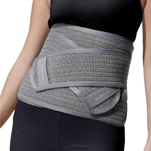MOOIMOM Coolweave Postpartum Belly Band, C-Section Recovery Binder, Breathable Adjustable Wrap with Back Support (Size: L)