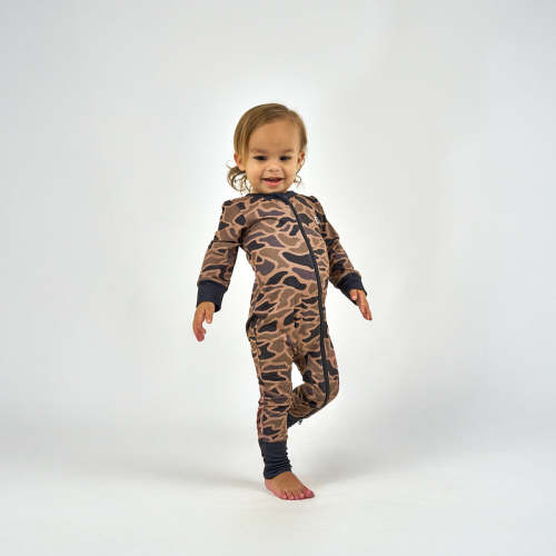 Baby Zip Up - Gauge Camo – BURLEBO
