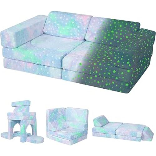 Kids Play Couch (Colorful Star)