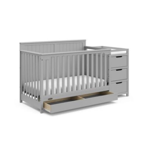 Hadley 5-in-1 Convertible Crib and Changer with Drawer