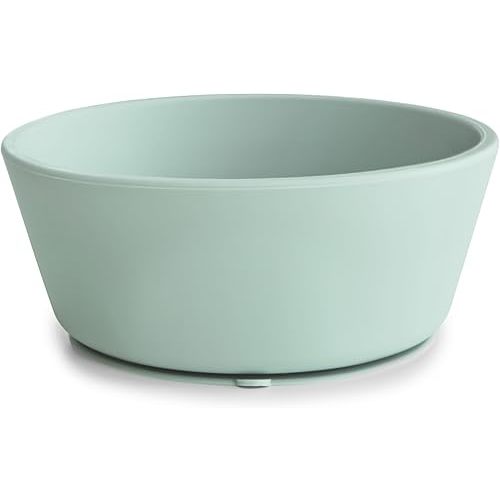 Silicone Suction Bowl | BPA-Free Non-Slip Design (Cambridge Blue)