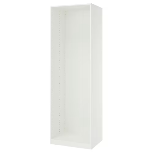 PAX Wall-mounted storage frame - white 29 1/2x22 7/8x92 7/8 "