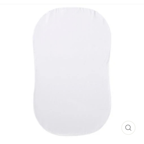 Halo Bassinest Fitted Sheet White