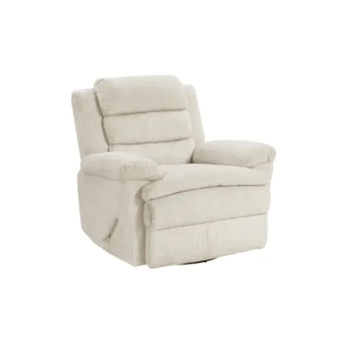 Samuel Beige 41" Swivel Glider Reclining Chair