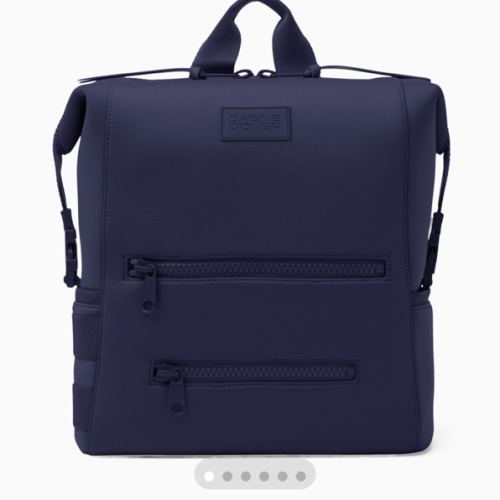Indi Diaper Backpack in Storm, Medium