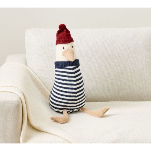 Clarence Seagull Shaped Pillow