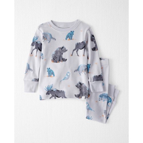 Baby Organic Cotton Pajamas in Midnight Forest Print - Little Planet | Carter's