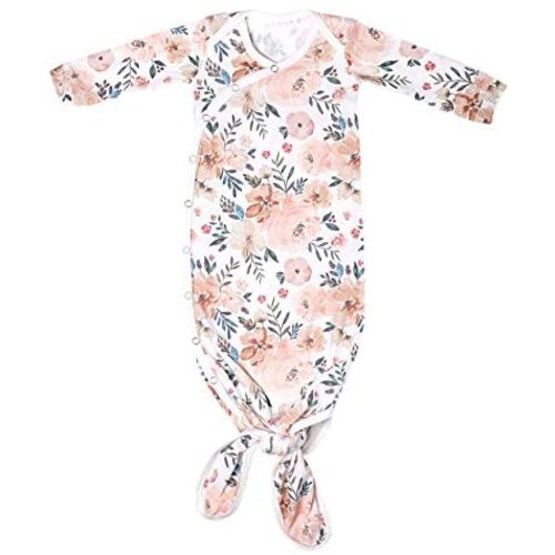 Newborn Knotted Gown"Autumn" by Copper Pearl