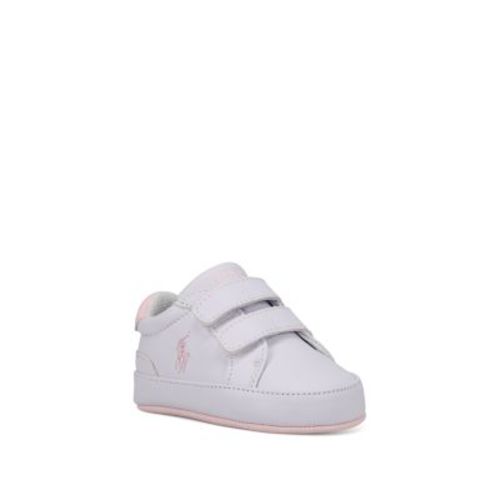 Ralph Lauren Girls' Heritage Court II Ez Sneakers - Baby