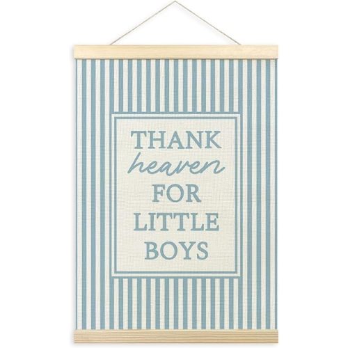 TLESKE Vintage Boy Nursery Wall Art Decor Poster Hanger Frame 12x16 993