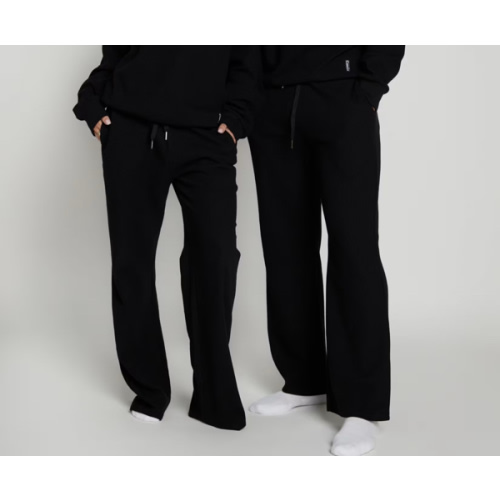 Waffle Lounge Relaxed Sweatpants / Onyx Black