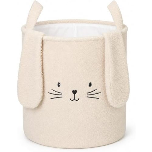 Bunny Laundry Basket 15.8 x 13.4'' Rabbit Baby Laundry Hamper