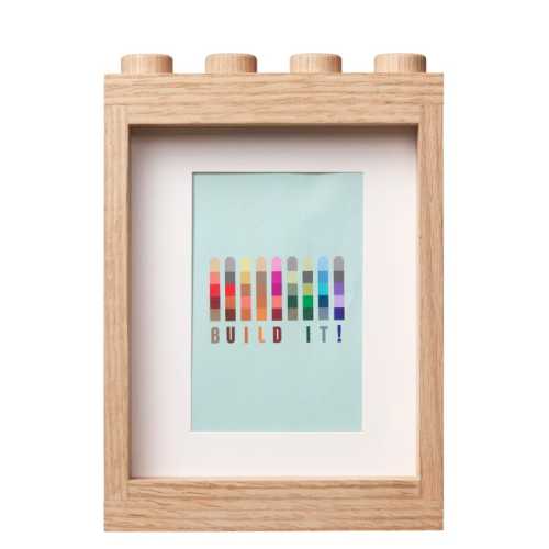 Wooden Picture Frame – Light Oak 5007109 | Other | Buy online at the Official LEGO® Shop US