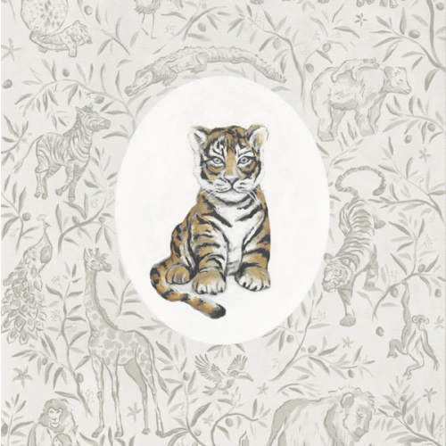 Wildly Loved: Tiger (with background) - Neutral
