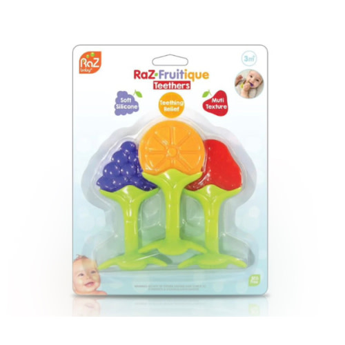 Fruitque Teether Set - 3 Pack | Snuggle Bugz | Canada's Baby Store
