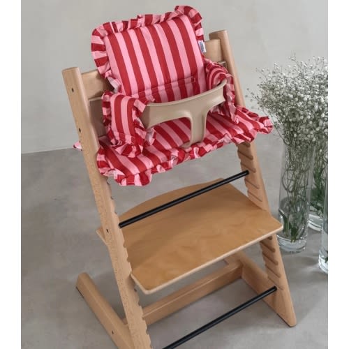 Raspberry Ripple Ruffle 2 In 1 Cushion