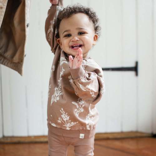 Little Wild Flower Sweatshirt & Pants Set – Burt's Bees Baby