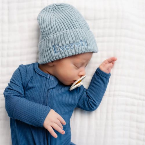 Knit Beanie - color: Steele