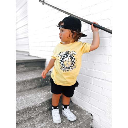 Milk & Juice | Yellow Graphic T-shirt – Crump Co. Shop