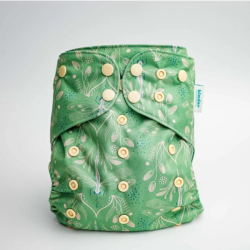 Nature: “Dragonfly Lagoon” Print - Essentials Pocket Cloth Diaper