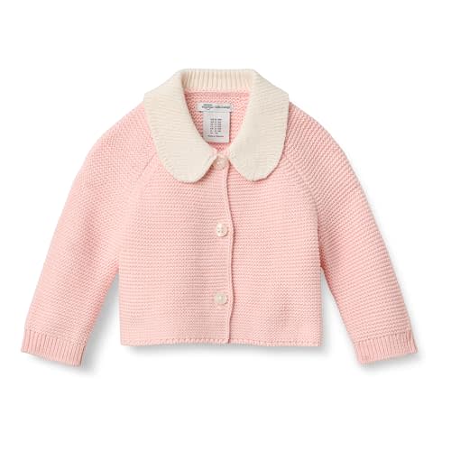 Amazon Essentials x Sofia Grainge Unisex Toddlers and Babies' Peter Pan Collar Sweater Jacket