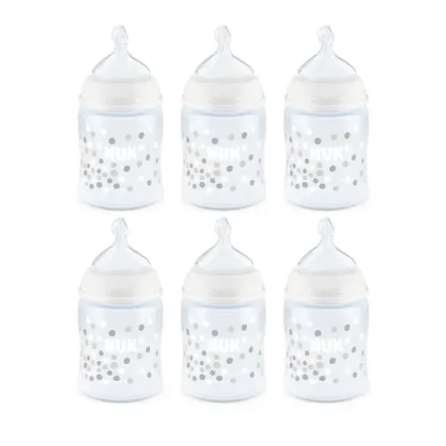 NUK Disney Smooth Flow Bottle (5 Ounce (Pack of 6), Horse & Horse)