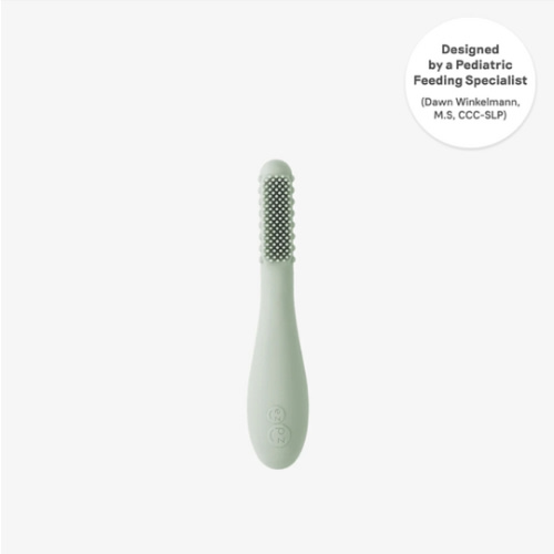 Baby-Led™ Toothbrush | Silicone Toothbrush | Baby's First Toothbrush– ezpz