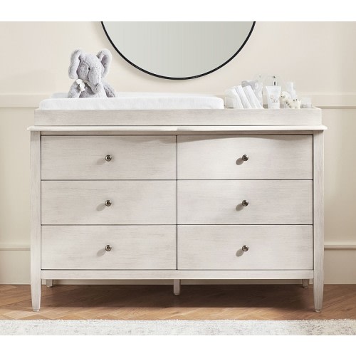 Willow 6-Drawer Dresser & Topper Set (52w x 21d")