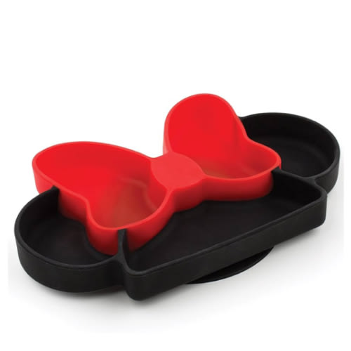 Silicone Suction Plate for Baby & Toddler – Disney Minnie Mouse | Bumkins Baby
