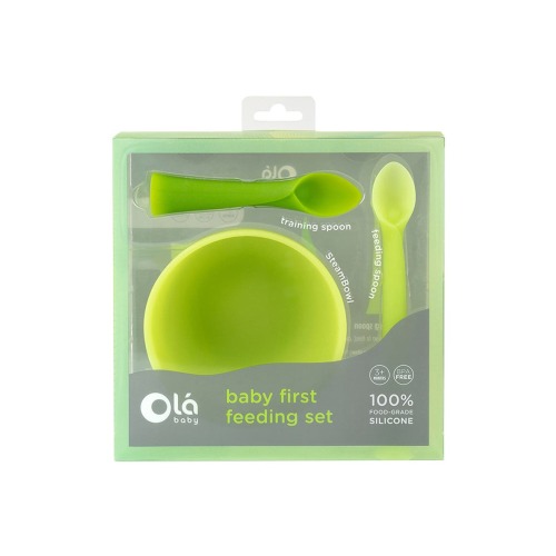 3-Piece Baby First Feeding Set, One Size