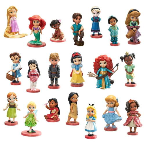 Disney Animators' Collection Mega Figurine Play Set – 20 Pieces