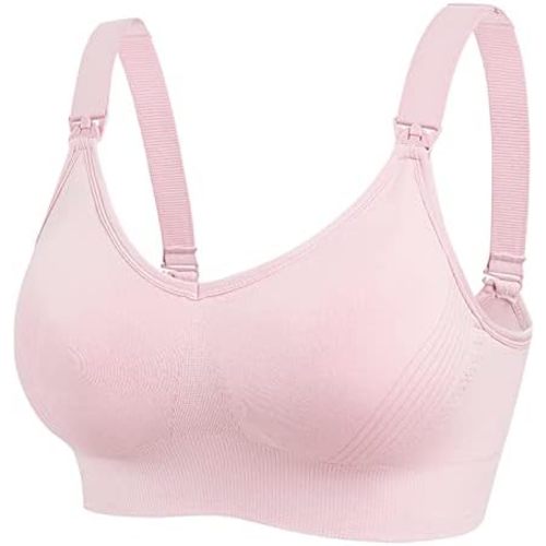 Wireless Nursing Bra for Breastfeeding Comfort Breathable Maternity Bra Postpartum Pregnancy Bra Maternity Bralette