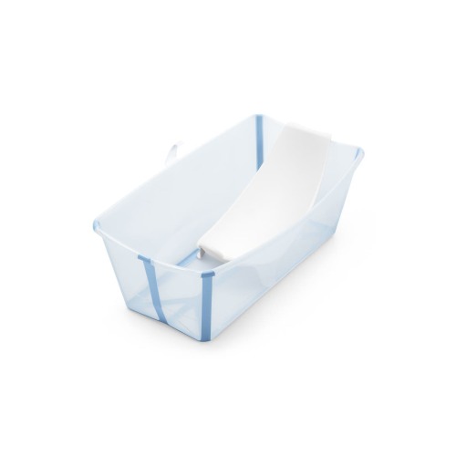 Flexi Bath® Foldable Baby Bath Tub with Temperature Plug & Infant Insert, One Size
