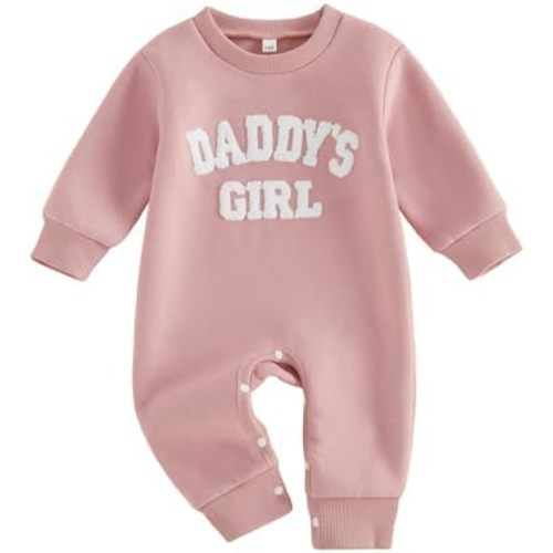 Infant Baby Girl Jumpsuit Fleece Romper Newborn Fall Winter Clothes